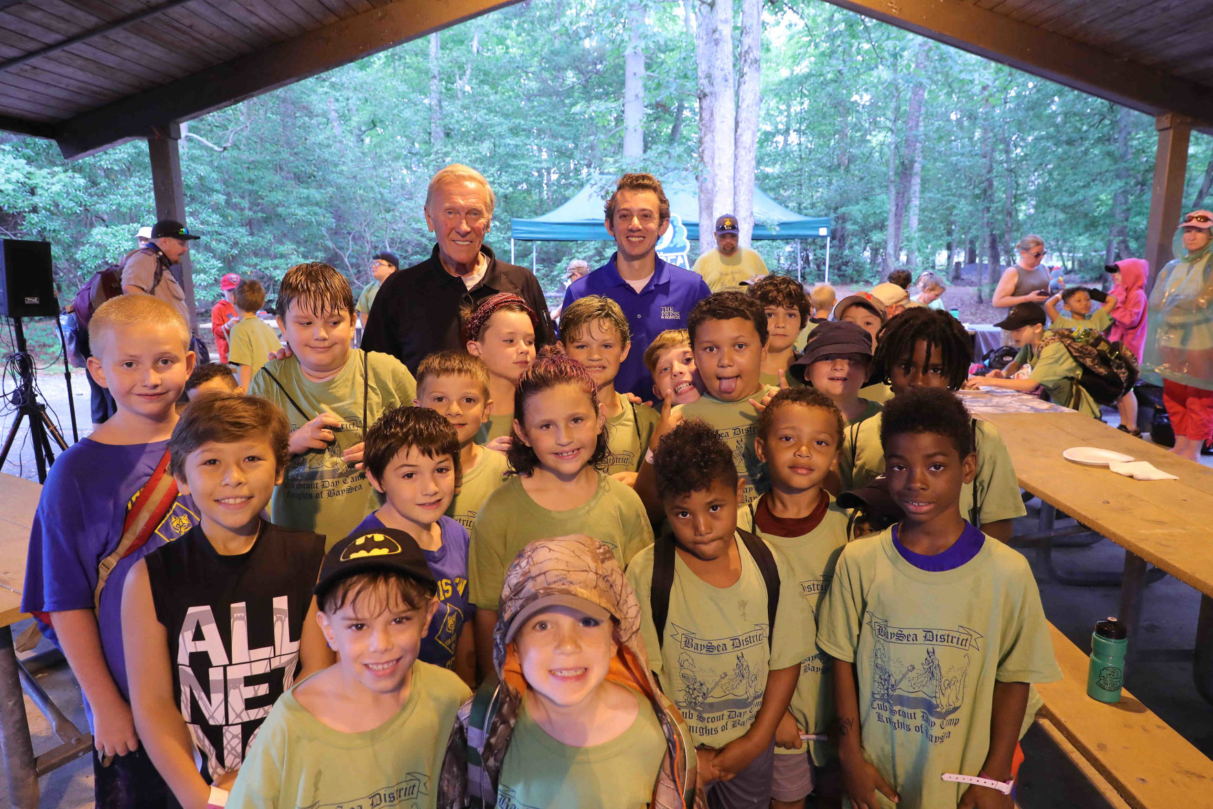 Joe Martucci conducted a safety and weather for Boy Scout troops